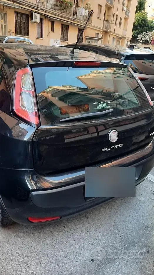 Usata Fiat Punto Evo 75 CV (55 kW) 2010 Nero Utilitaria
