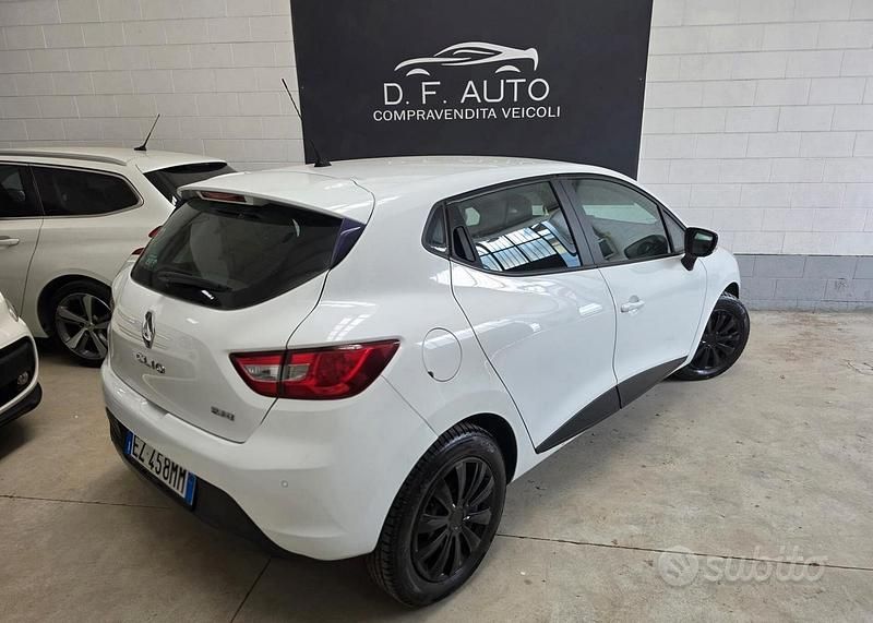 Usata Renault Clio IV 75 CV (55 kW) 2015 Bianco Berlina
