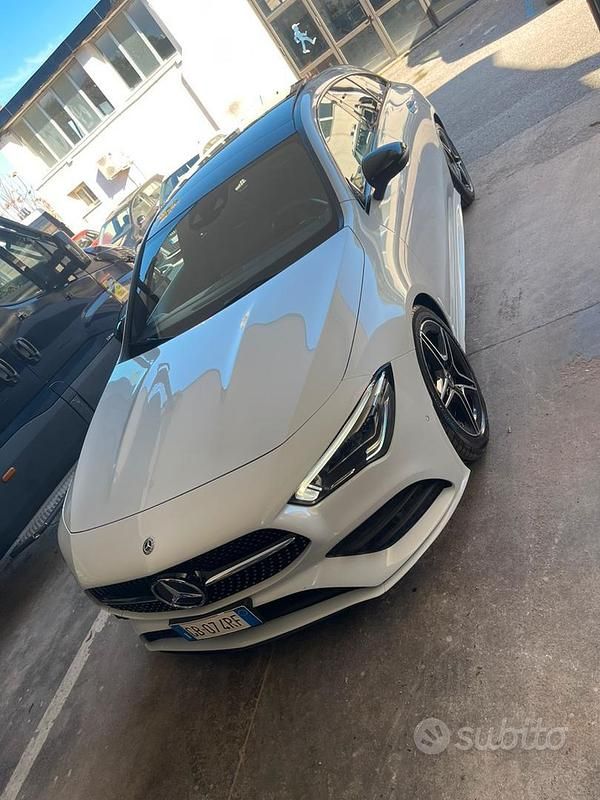 Usata Mercedes CLA200 Shooting Brake Premium Plus 150 CV (110 kW) 2020 Bianco Station wagon