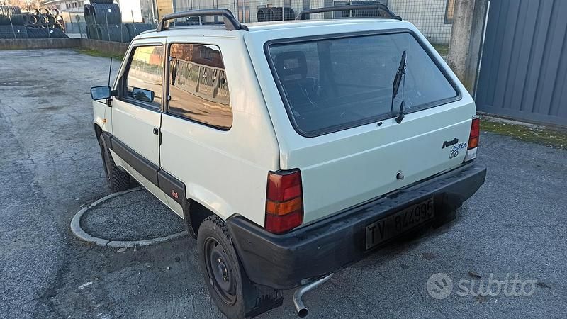 Usata Fiat Panda 4x4 1988 Grigio Utilitaria