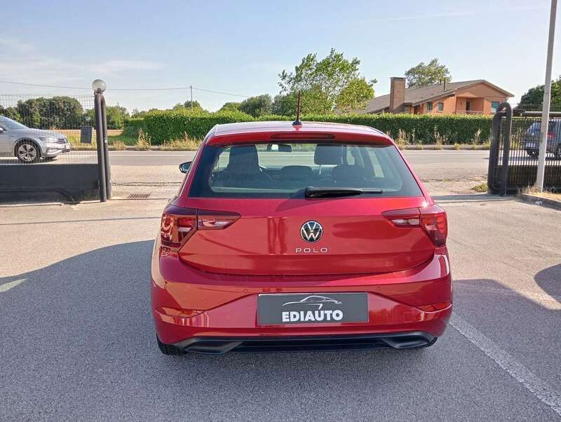 Usata VW Polo Life 95 CV (69 kW) 2022 Rosso Berlina