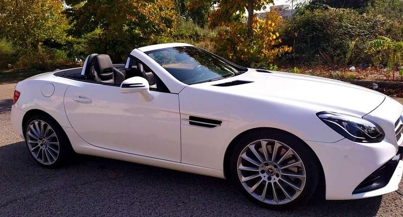 Usata Mercedes SLC250 AMG line 204 CV (150 kW) 2017 Bianco Cabrio