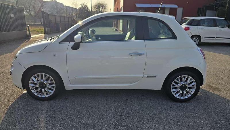 Usata Fiat 500 Lounge 69 CV (50 kW) 2014 Bianco Utilitaria