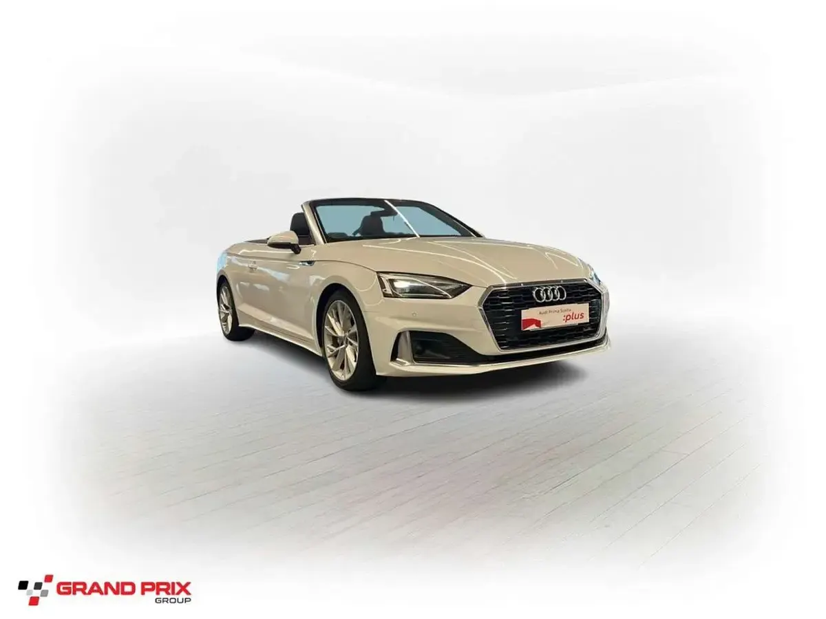 Usata Audi A5 Cabriolet Advanced 190 CV (139 kW) 2020 Bianco Cabrio