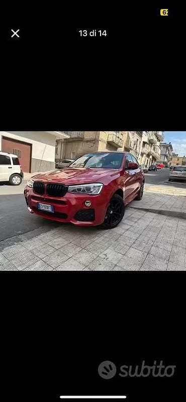 Usata BMW X4 2014 Rosso SUV