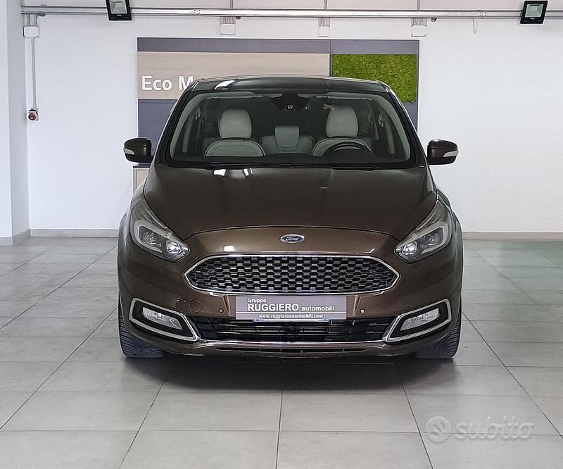 Usata Ford S-MAX S 180 CV (132 kW) 2017 Giallo Monovolume