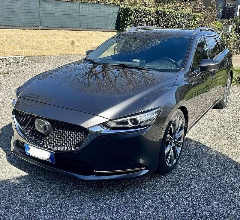 Usata Mazda 6 Exclusive 184 CV (135 kW) 2018 Grigio Station wagon