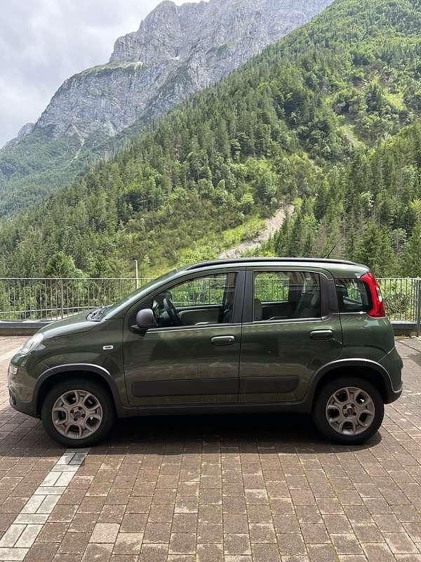 Usata Fiat Panda 4x4 Climbing 75 CV (55 kW) 2013 Verde Utilitaria