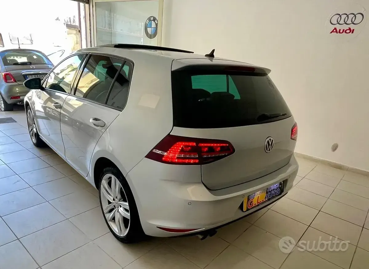 Usata VW Golf VII Highline 150 CV (110 kW) 2017 Grigio Berlina