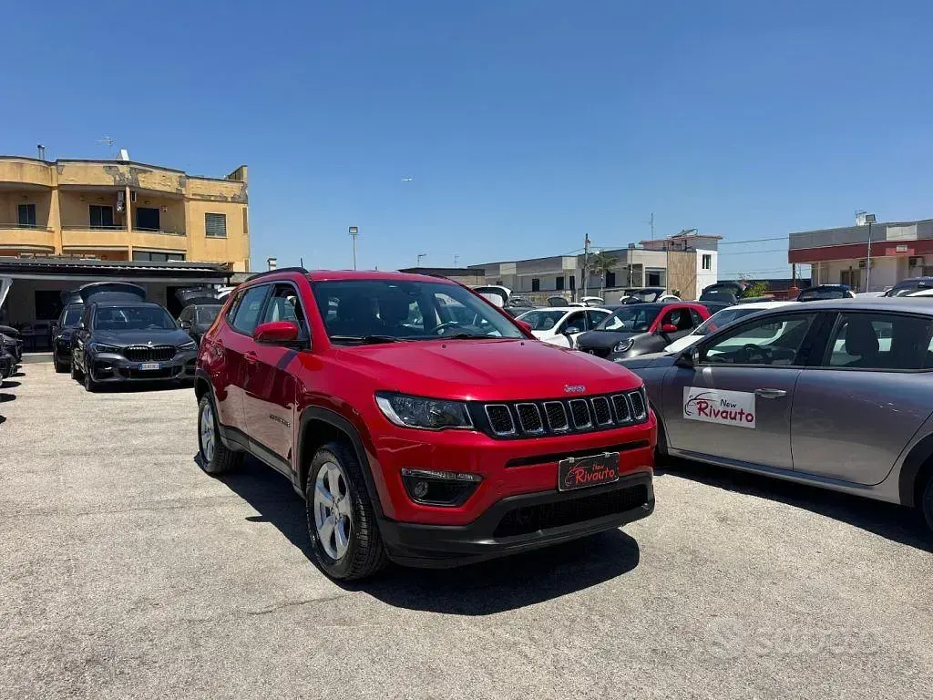 Usata Jeep Compass Limited 140 CV (102 kW) 2018 Rosso SUV