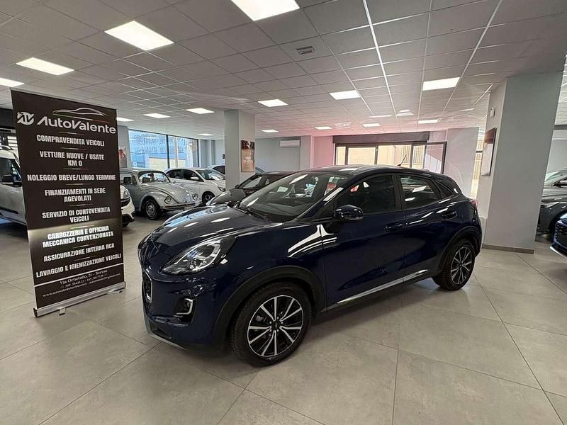 Usata Ford Puma Titanium 125 CV (91 kW) 2023 Blu SUV
