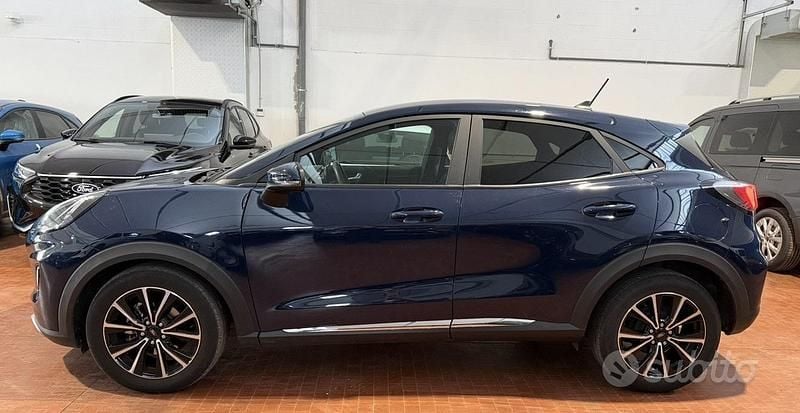 Usata Ford Puma Titanium 125 CV (91 kW) 2022 Blu SUV