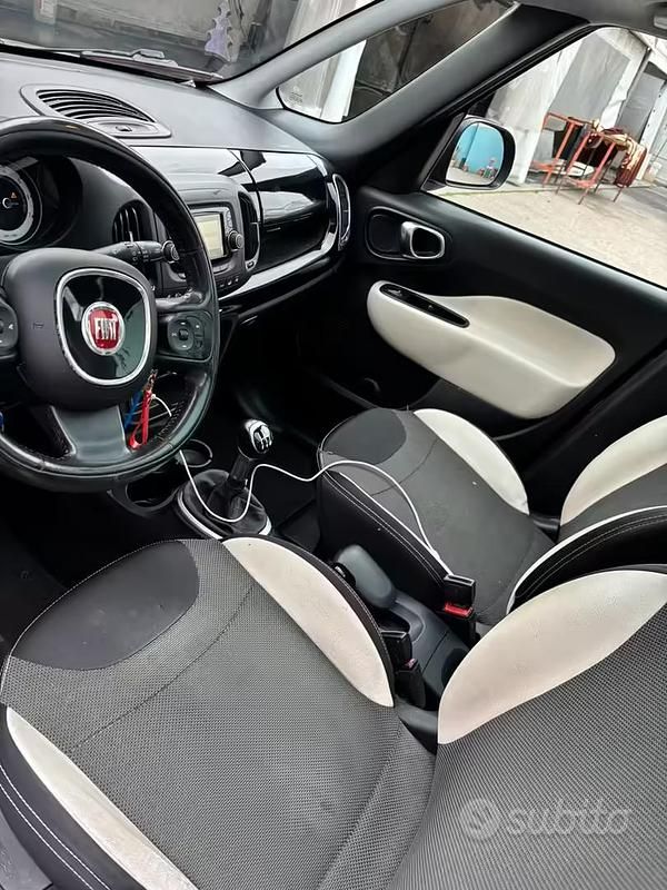 Usata Fiat 500L Trekking 95 CV (69 kW) 2017 Blu Monovolume