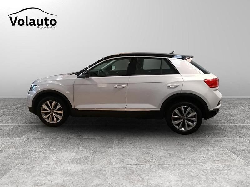 Usata VW T-Roc Style 110 CV (80 kW) 2020 Bianco SUV