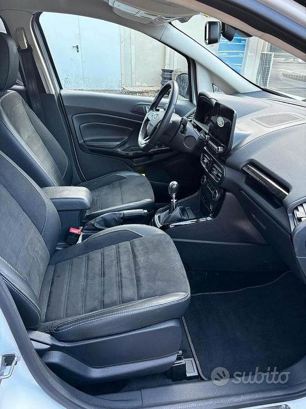 Usata Ford Ecosport ST-Line 125 CV (91 kW) 2018 Bianco SUV
