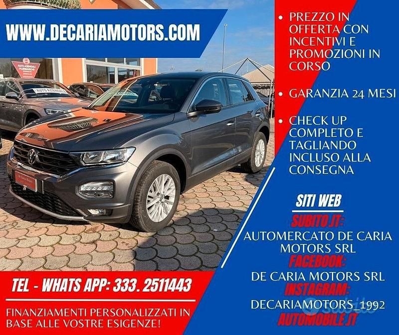 Usata VW T-Roc 116 CV (85 kW) 2021 Grigio SUV