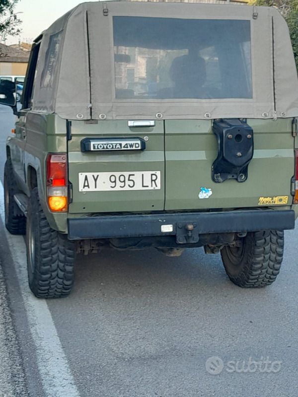 Usata Toyota Land Cruiser 1986 Verde SUV