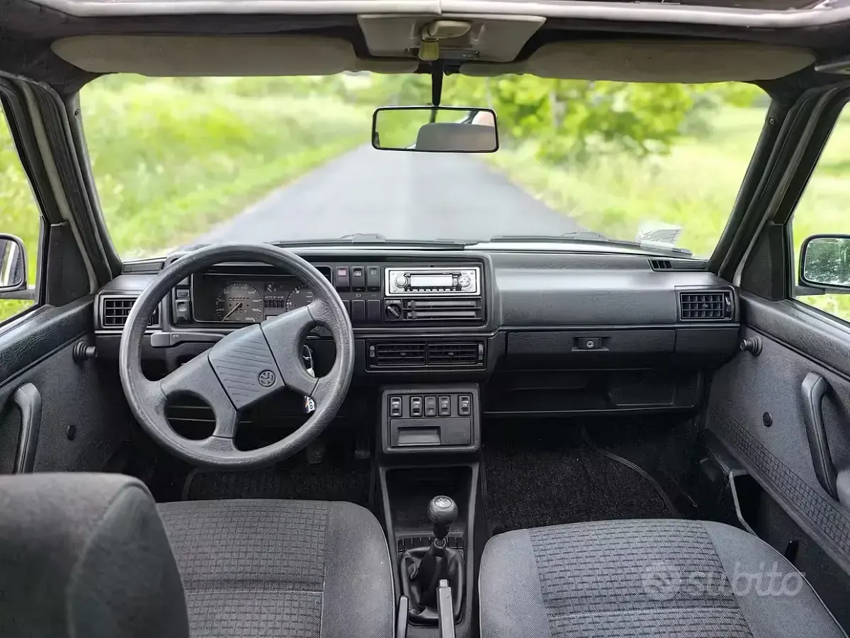 Usata VW Golf II GTD 69 CV (50 kW) 1988 Bianco Utilitaria