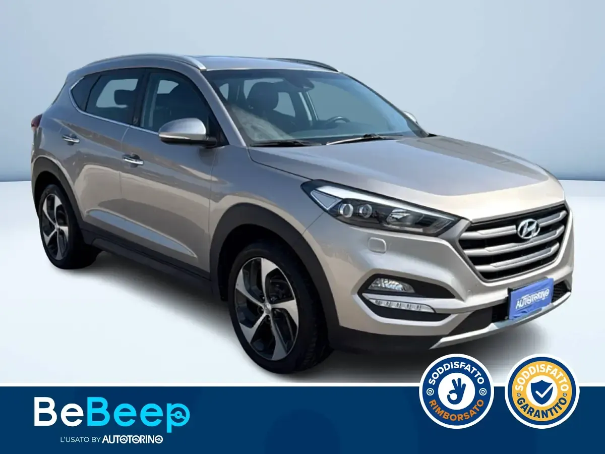 Usata Hyundai Tucson 116 CV (85 kW) 2018 Argento metallizzato SUV