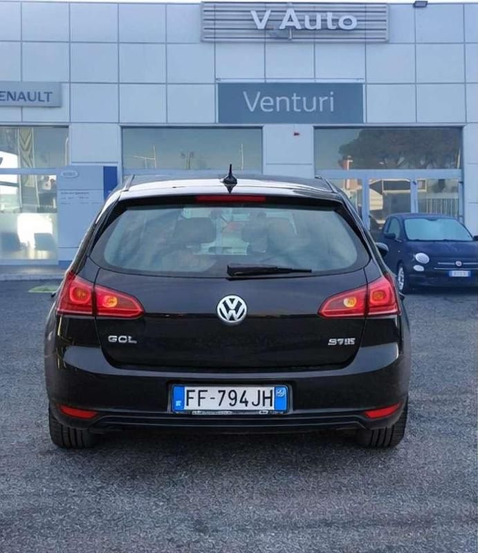 Usata VW Golf VII Highline 110 CV (80 kW) 2017 Nero Berlina
