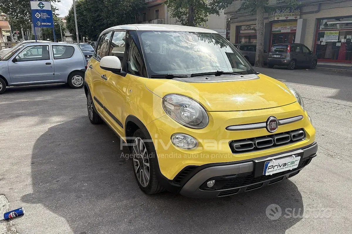 Usata Fiat 500L Cross 120 CV (88 kW) 2018 Giallo Monovolume