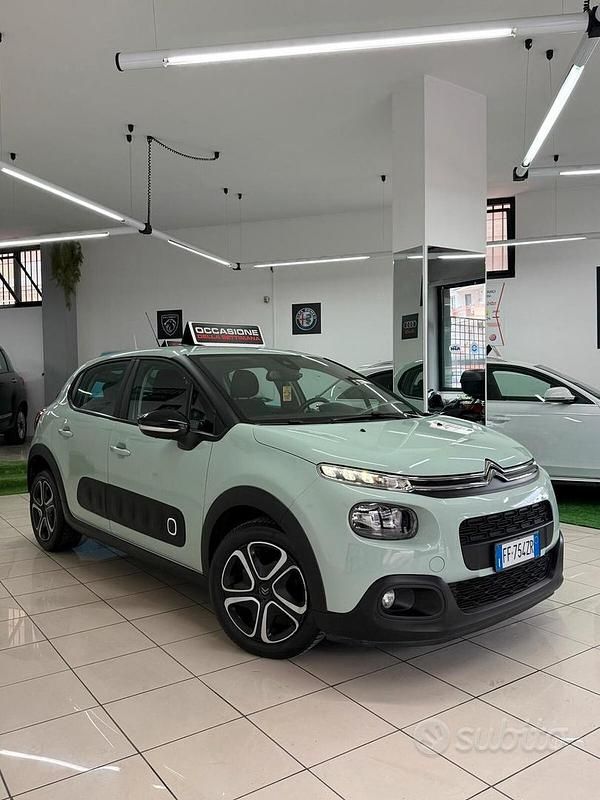 Brugt Citroën C3 Shine 99 HK (72 kW) 2016 Grøn Sedan