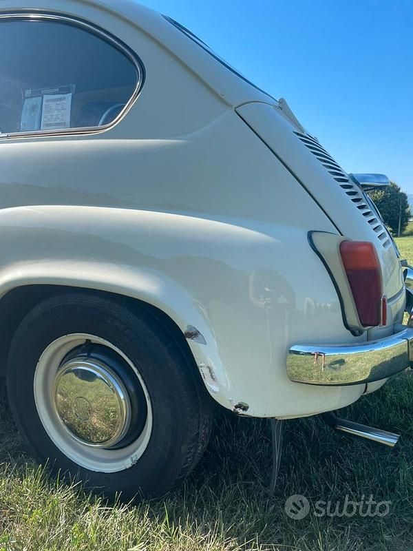 Usata Fiat 600D 1960 Bianco
