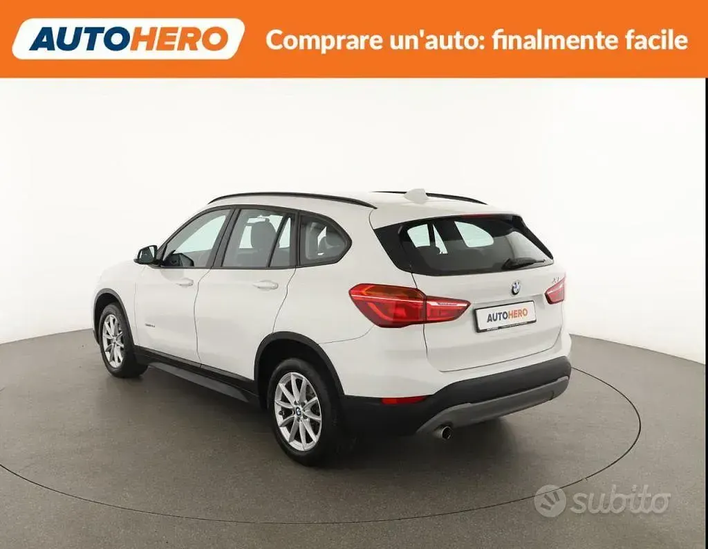 Usata BMW X1 Advantage 150 CV (110 kW) 2017 Bianco SUV