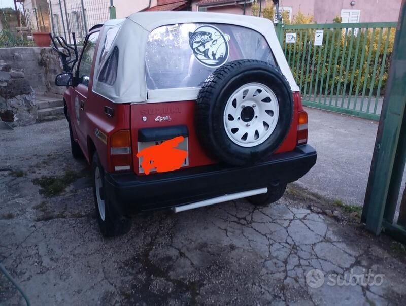 Brugt Suzuki Vitara 1990 Rød SUV