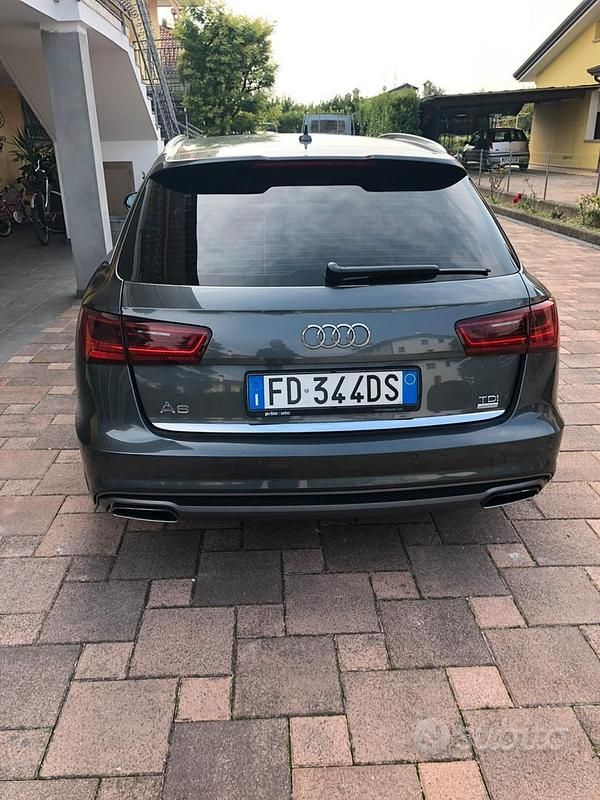 Usata Audi A6 190 CV (139 kW) 2015 Grigio Berlina