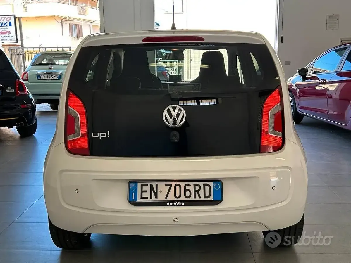 Usata VW up! 75 CV (55 kW) 2012 Bianco Utilitaria