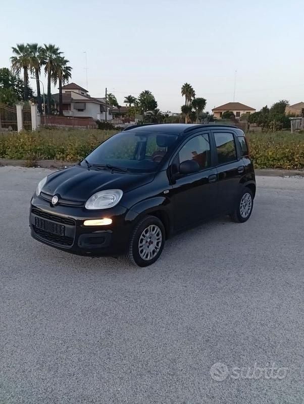 Usata Fiat Panda 2012 Nero Utilitaria
