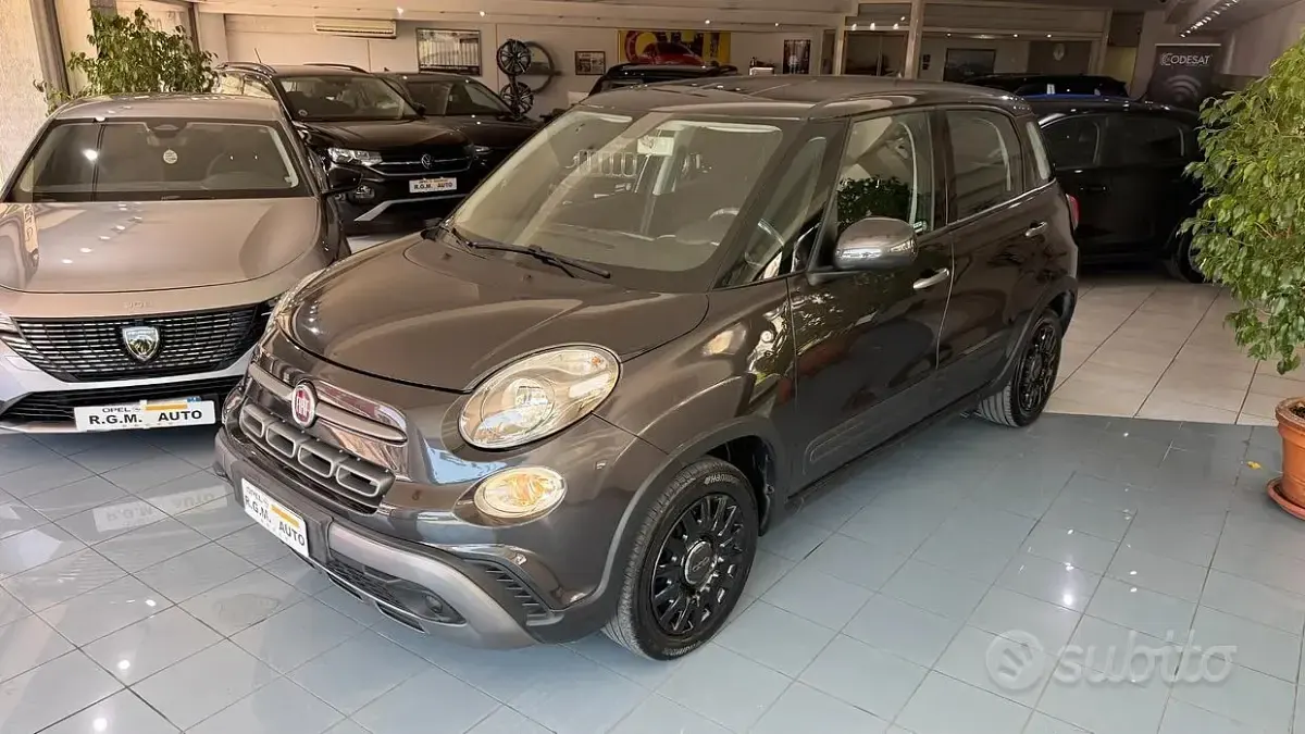 Usata Fiat 500L Cross 95 CV (69 kW) 2021 Nero Monovolume