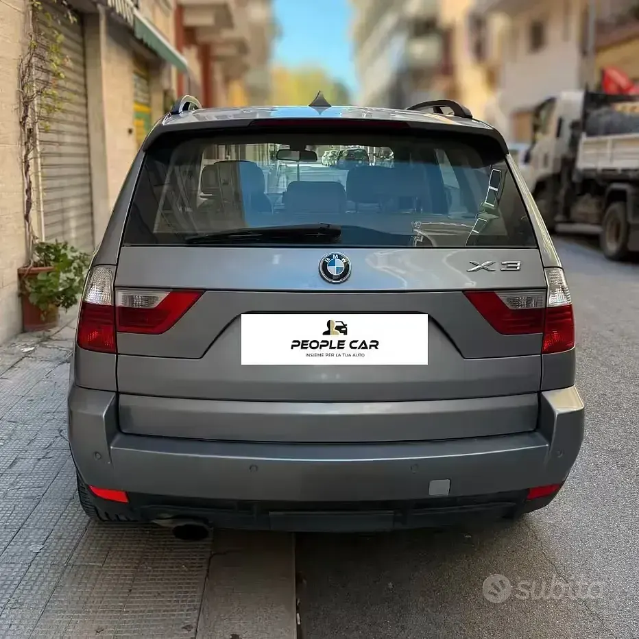 Usata BMW X3 Efficient Dynamics 150 CV (110 kW) 2007 Grigio SUV