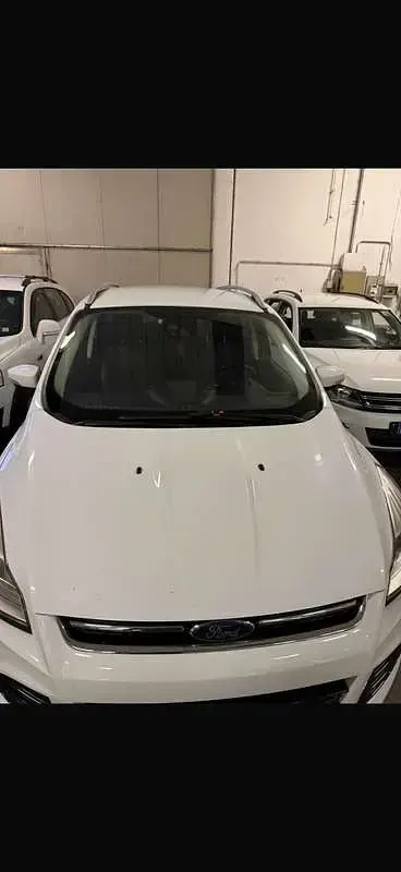 Usata Ford Kuga Titanium 120 CV (88 kW) 2016 Bianco SUV