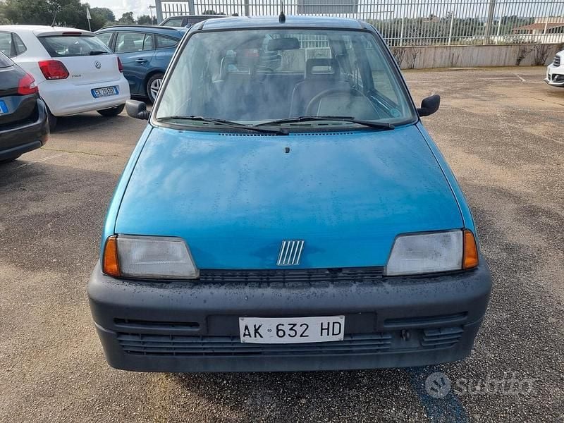 Usata Fiat Cinquecento 39 CV (28 kW) 1997 Blu Utilitaria