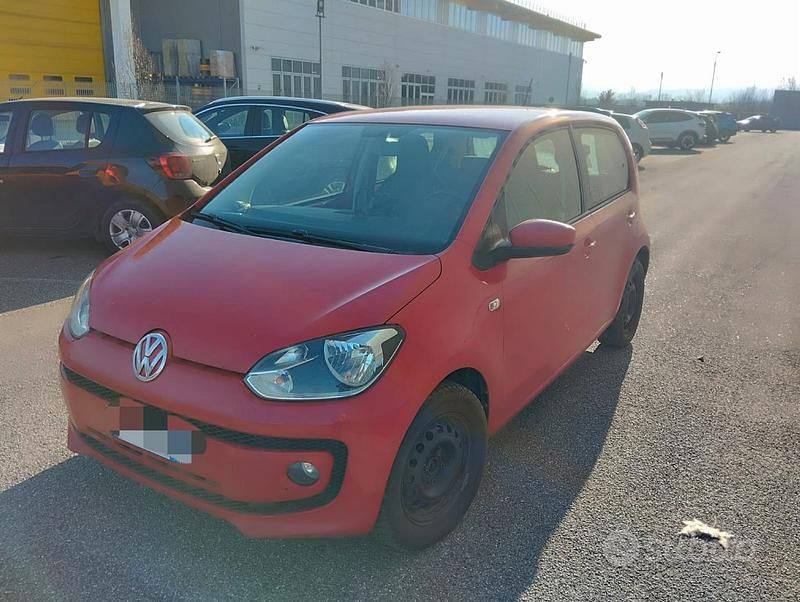 Usata VW up! 68 CV (50 kW) 2016 Rosso Utilitaria