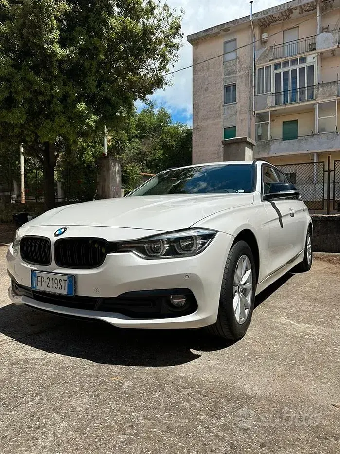 Usata BMW 318 Advantage 150 CV (110 kW) 2017 Bianco Station wagon