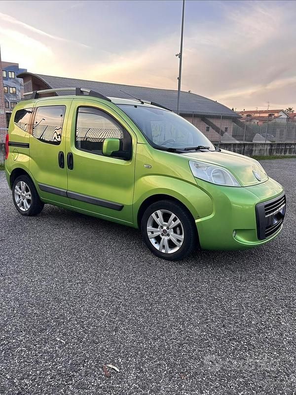 Usata Fiat Qubo Dynamic 73 CV (53 kW) 2008 Verde Monovolume
