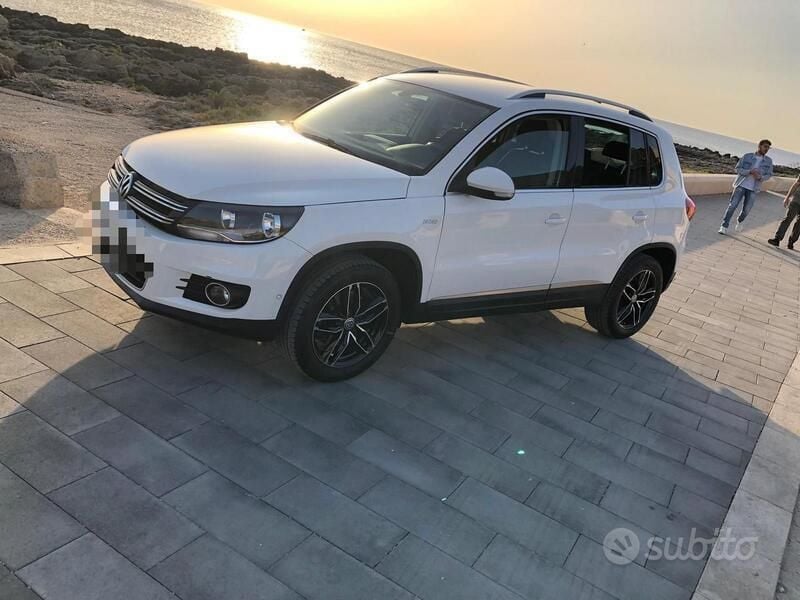 Usata VW Tiguan 160 CV (117 kW) 2013 Bianco SUV