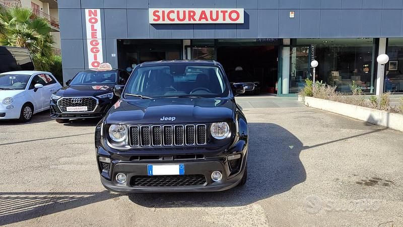 Usata Jeep Renegade Longitude 120 CV (88 kW) 2020 Nero metallizzato SUV