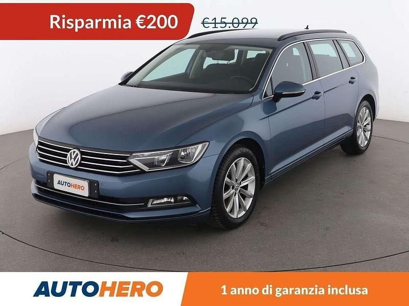 Blu/azzurro Usata 2018 VW Passat Business Station wagon | 14.899 € (Ottimo prezzo) - Immagine 1/3