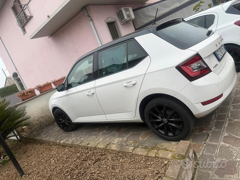 Usata Skoda Fabia 60 CV (44 kW) 2020 Bianco Berlina