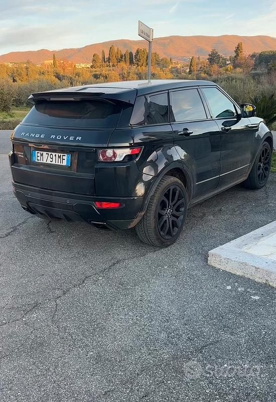 Usata Land Rover Range Rover evoque 150 CV (110 kW) 2012 Nero SUV