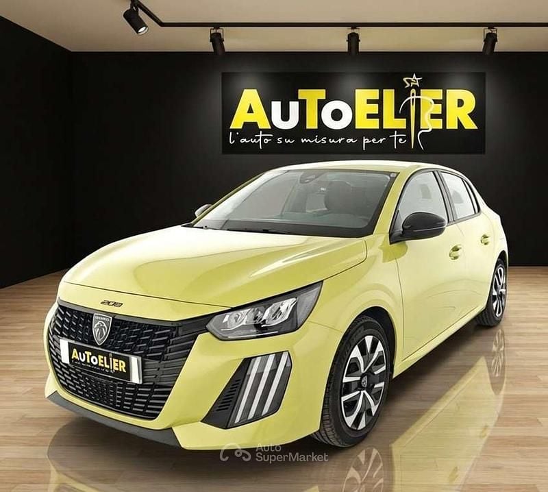Usata Peugeot 208 Active 102 CV (75 kW) 2024 Giallo Utilitaria