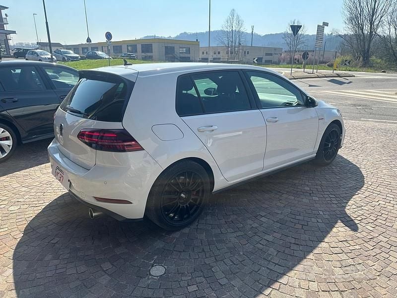 Usata VW Golf VII GTI 245 CV (180 kW) 2020 Bianco Berlina