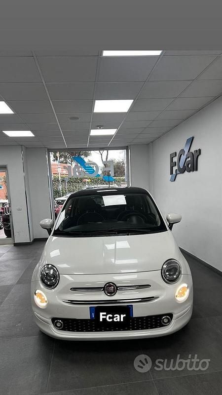 Usata Fiat 500 Lounge 69 CV (50 kW) 2018 Bianco Utilitaria