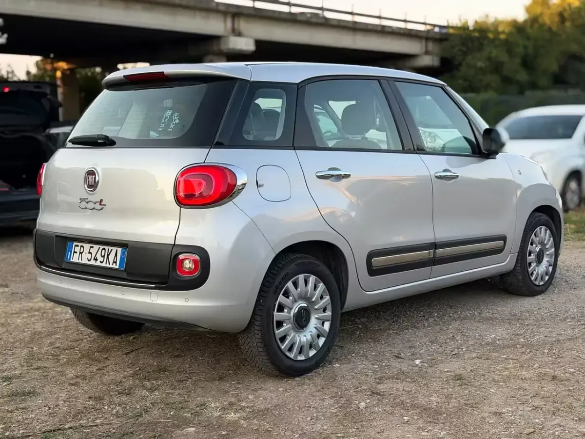 Usata Fiat 500L Lounge 95 CV (69 kW) 2018 Argento Monovolume