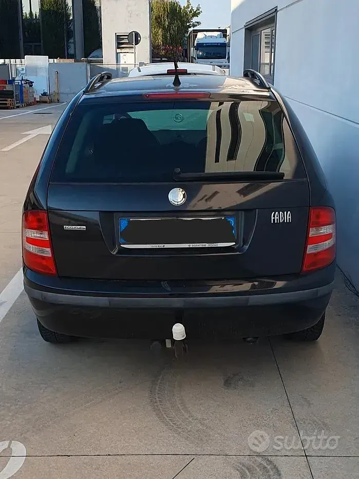 Usata Skoda Fabia 80 CV (58 kW) 2007 Nero Station wagon