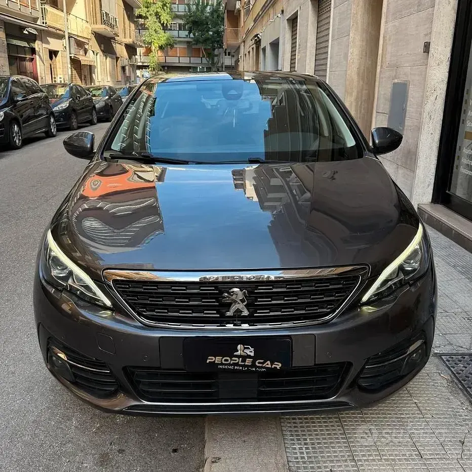 Usata Peugeot 308 131 CV (96 kW) 2018 Grigio Berlina